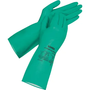 Pracovní oblečení Uvex profastrong NF33 - Ochranné rukavice odolné proti chemikáliím Velikost: 7