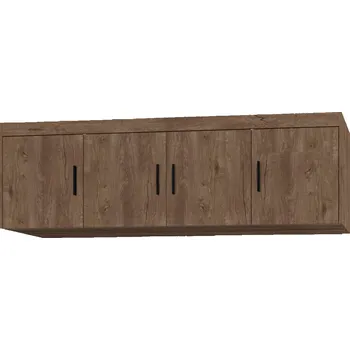 Šatní skříň Nástavec na skříň TEKEN 4D, dub lefkas + vyzvednutí ZDARMA