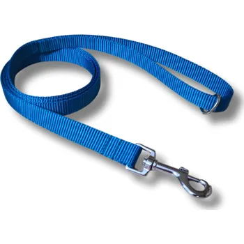 Vodítko pro psa Vodítko pro střední plemena Clasic - MODROZELENÁ, 20 mm, 1 m, Karabina 81 mm - pro střední plemena - černá
