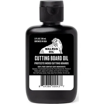 Lak na dřevo Walrus Oil Cutting Board Oil – 100% přírodní ochrana pro dřevěné kuchyňské povrchy Velikost balení: 59 ml