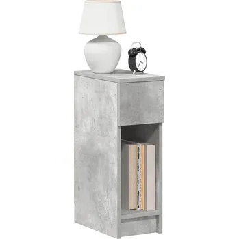 Nábytek Noční stolek se zásuvkou betonově šedá 20x36x60 cm