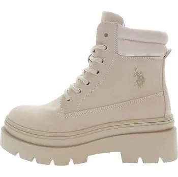 Dámské kozačky Boty U.S. Polo Assn. Creme 3213530 38