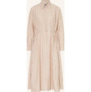 Dámské šaty Polo Ralph Lauren Dámské Košilové Šaty, béžová / bílá, 36