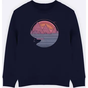 Dívčí mikina WOOOP Dunkelblau 9125465 140