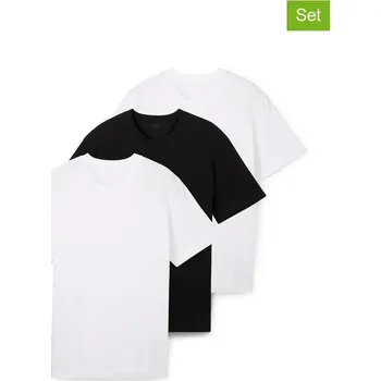 Pánská móda Tričko Tom Tailor Weiß 501675 XXL