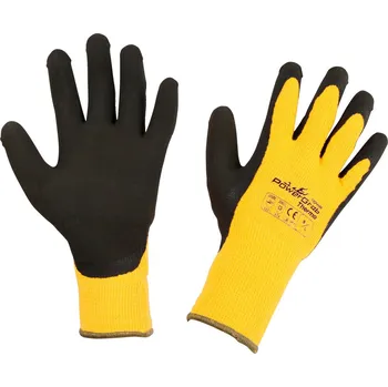 Pracovní rukavice Rukavice pracovní POWERGRAB THERMO, žluté velikost 9