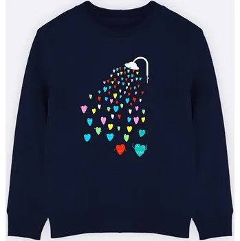 Dívčí mikina WOOOP Dunkelblau 5801772 128