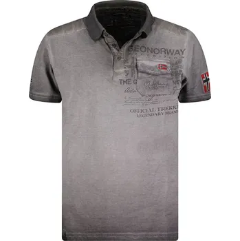 Oblečení a móda Tričko Geographical Norway Grau 9725742 128