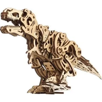 Dřevěná hračka Ugears 3D dřevěné mechanické puzzle Tyrannosaurus Rex