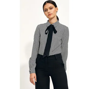 Dámské tričko Nife Schwarz/ Weiß 4885117 38