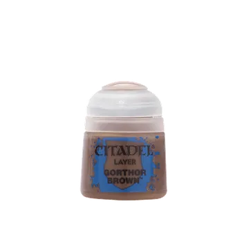 Modelářská barva Citadel Layer Gorthor Brown - 12 ml