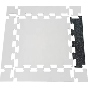 Náběh k podlaze EWMAT tl. 10 mm, 10% EPDM, zkosená strana, šedá