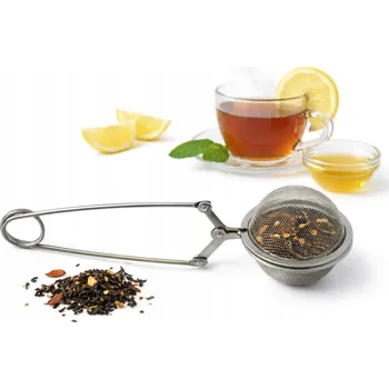 Cedník a síto Vařič na bylinný čaj, kovové sítko, cedník na SKLENICE KUBKA
