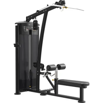 Posilovací stroj IMPULSE Lat Pulldown with Middle Row - černý rám + černé čalounění Posilovací stroj Lat Pulldown with Middle Row 72 kg
