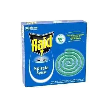 Spirála proti komárům Raid na komáry 10 ks až do 40 hodin