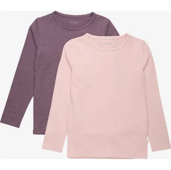 Kojenecká souprava Minymo - Triko s dlouhým rukávem 2ks - Misty Rose Varianta:: 92