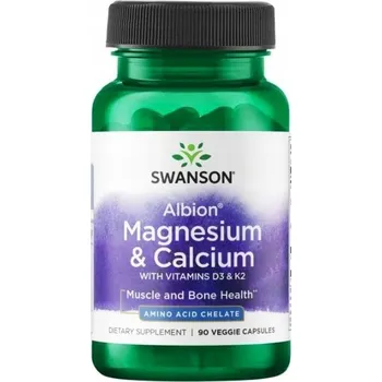 Kapsle Swanson Health Products Hořčík Vápník Veganské 90 ks