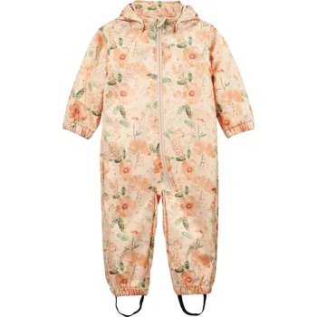 Kojenecká souprava Minymo - Softshellový overal - Lososová zahrádka Velikost: 98