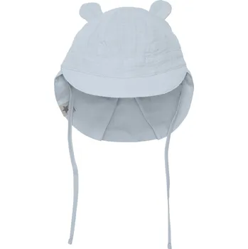 Kojenecká čepice HUTTELiHUT - Kojenecká kšiltovka - Světle modrá VARIANTY: 62/68