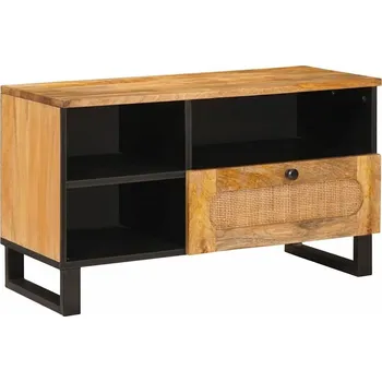 Obývací pokoj vidaXL Televizní skříň Hnědá 80 x 33 x 46 cm Masivní mangové dřevo [4018061]