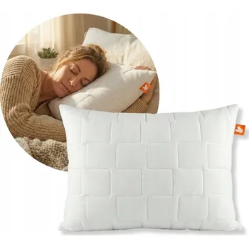 Polštář POLŠTÁŘ 90x100 ANTIALERGICKÝ PROŠÍVANÁ VYSOKÁ ZÁMEK FIKI MIKI PL