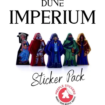 Příslušenství k deskovým hrám MeepleStickers Samolepky pro Dune imperium