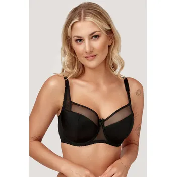Podprsenka Podprsenka Azal Nikola - polovyztužená Barva: Černá, Velikost: 100E