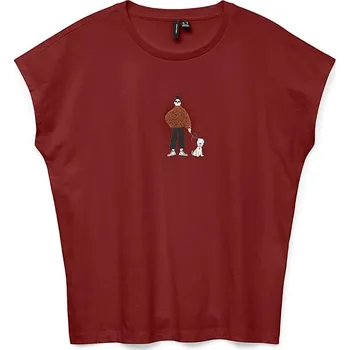 Tričko Vero Moda Bordeaux 9555650 XS
