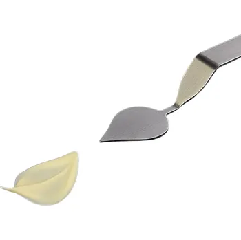 PAVONI Špachtle nerez FLYCHOC na listy z čokolády S - 4 x 3 cm