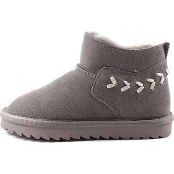 Dívčí kozačky lamino Grau 4041924 35