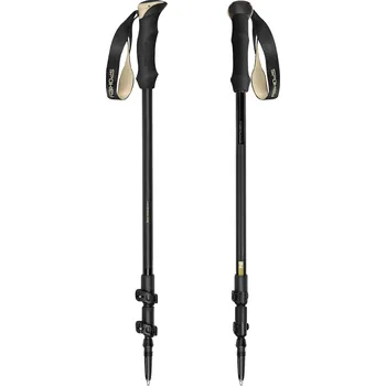 Trekingová hůl Spokey Trail K944827 černé/béžové 105-135 cm