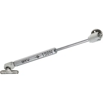 Nábytkové kování GTV Teleskopický píst plynový šedý