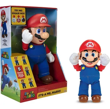 Figurka Akční figurka World of Nintendo Talking - It's-A Me! Mario 36 cm