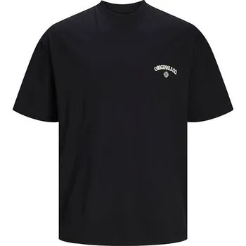 Pánské oblečení Tričko Jack & Jones Schwarz 114833 L