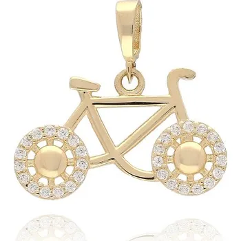 Přívěsek MOISS přívěsek ze žlutého zlata KOLO