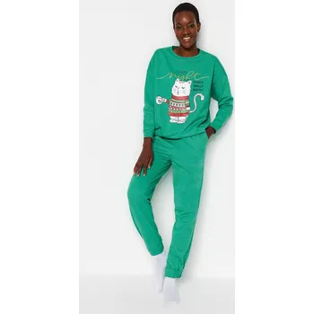 Dámské pyžamo trendyol Grün 874483 S