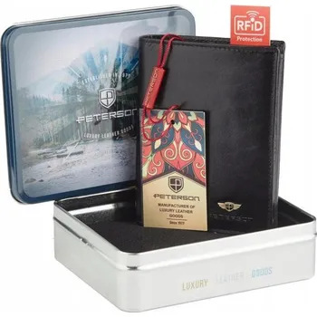 Peněženka Peněženka Peterson PTN 317 2-1-1 - černá