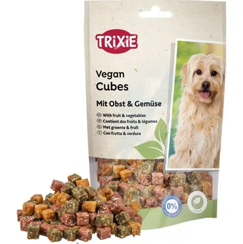 Pamlsek pro psa Trixie Vegan Cubes With Fruit And Vegetables 100 g