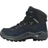 Pánská treková obuv LOWA Renegade GTX Mid Blue/Lime, 44,5