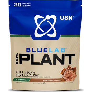 Protein VÝPRODEJ USN 100% Plant Protein 900 g Příchuť: vanilka