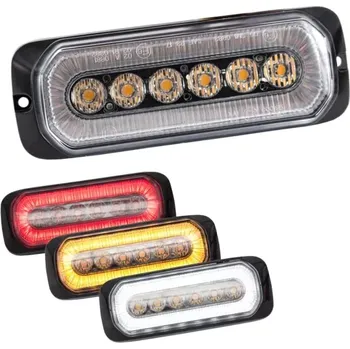 Maják Výstražné LED světlo s funkcí pozičního světla (Halo), 12-24V, 1,3W, R65