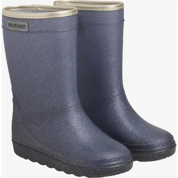 Chlapecké tenisky Enfant - Nezateplené holinky s glittry - India Ink Velikost: 25