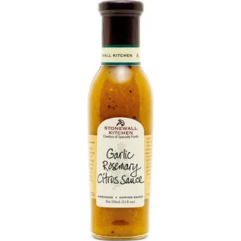 Omáčka Grilovací omáčka Stonewall Kitchen s česnekem, rozmarýnem a citrusy