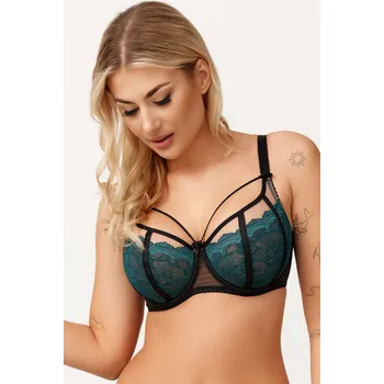 Podprsenka Podprsenka Azal Otylia - nevyztužená Barva: Zelená, Velikost: 90E