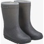 EnFant - Zateplené dětské holínky - Ebony - Glitter Velikost: 24