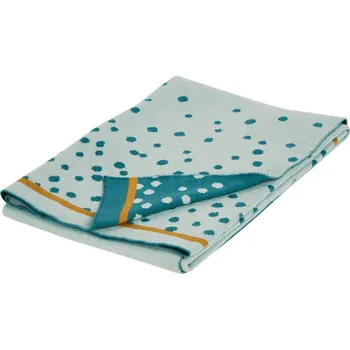 Dětské zboží Done by Deer Pletená deka Happy dots, modrá