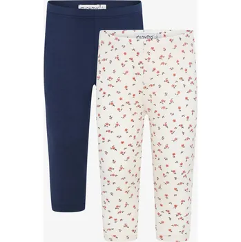 Minymo - Capri legíny 2ks - Dark Navy Velikost: 140