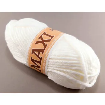 Příze Příze Jumbo Maxi - lomená bílá 1111