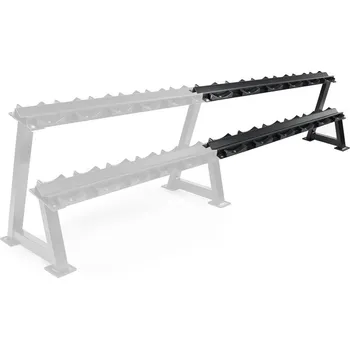 Rozšíření ke stojanu na jednoruční činky ATX LINE 144 cm černý, 6 párů