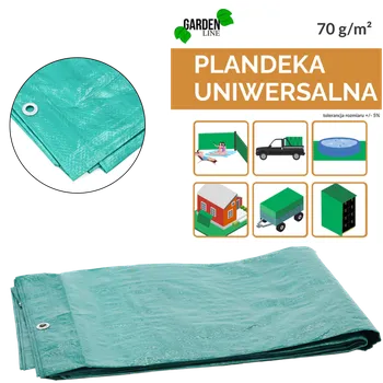 Krycí plachta PLACHTA 18 X 10 M (+/- 5%) 70GSM 3%UV ZELENÁ *7033